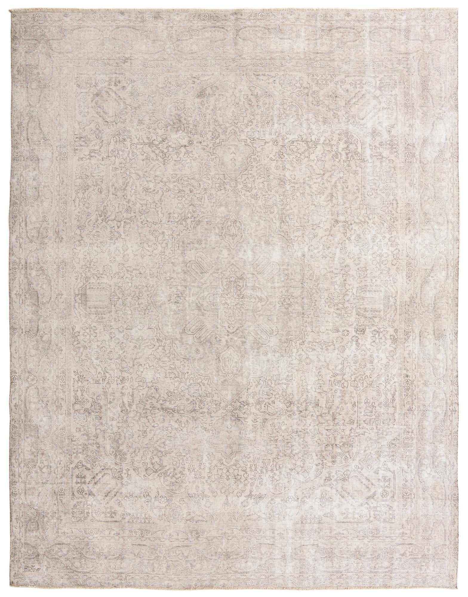 9' 7 x 12' 4 Hand Knotted Ultra Vintage Persian Wool Rug