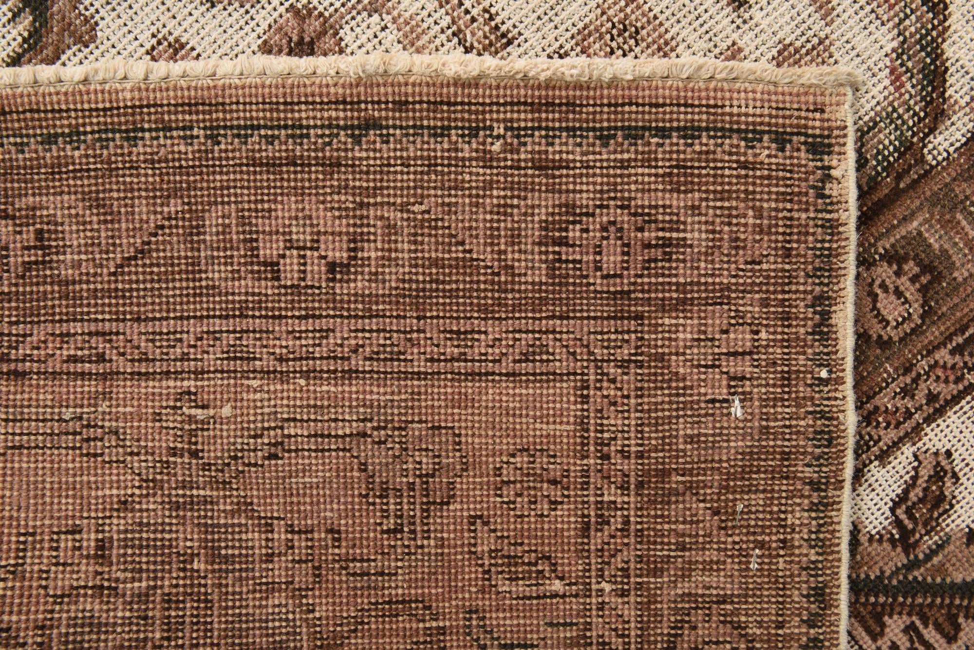 9' 3 x 13' 2 Hand Knotted Ultra Vintage Persian Wool Rug