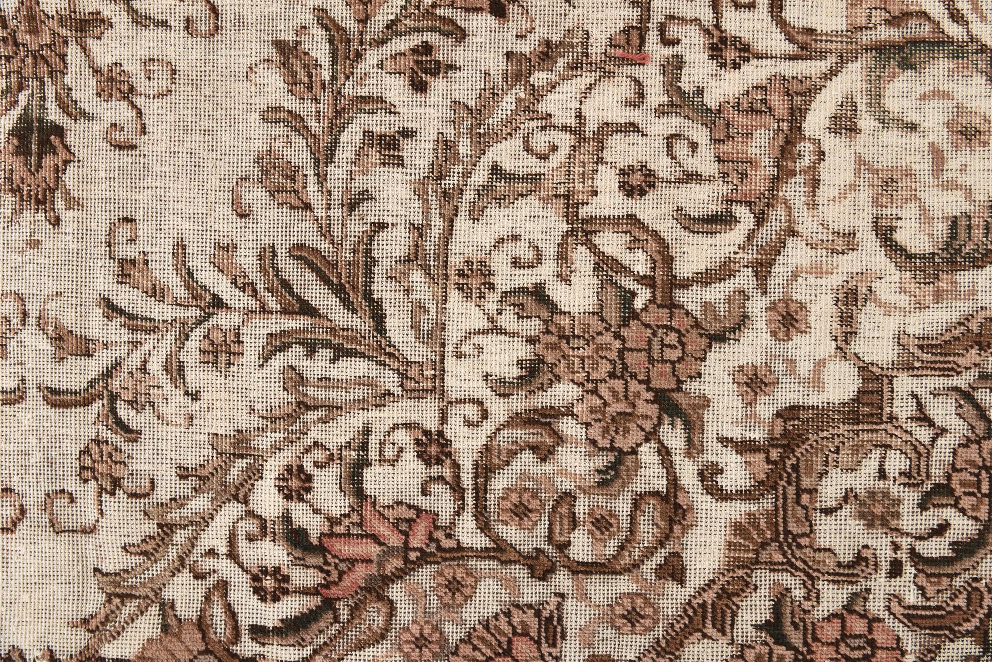 9' 3 x 13' 2 Hand Knotted Ultra Vintage Persian Wool Rug