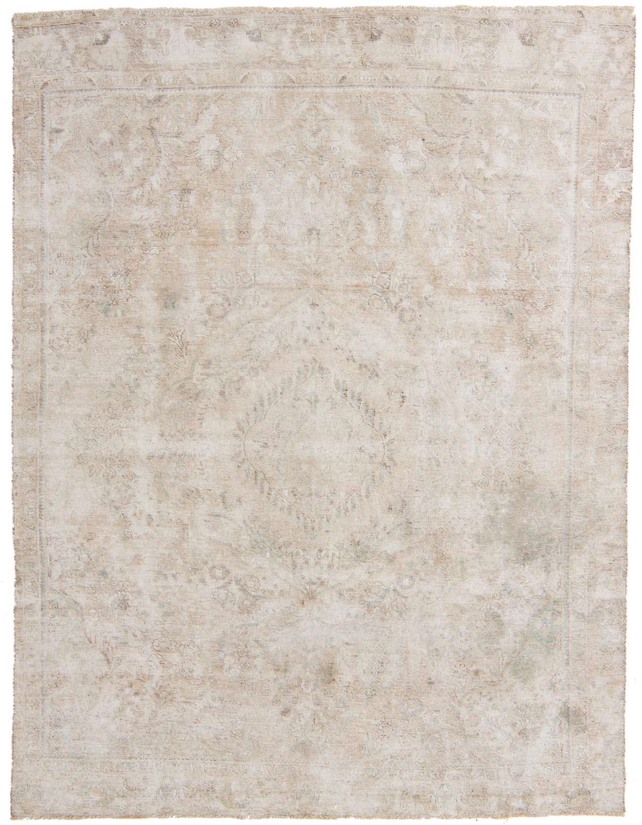 Primary image 7' x 10' 9  Hand Knotted Ultra Vintage Persian Wool Rug