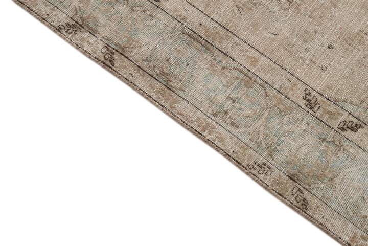 6' 4 x 10' Hand Knotted Ultra Vintage Persian Wool Rug