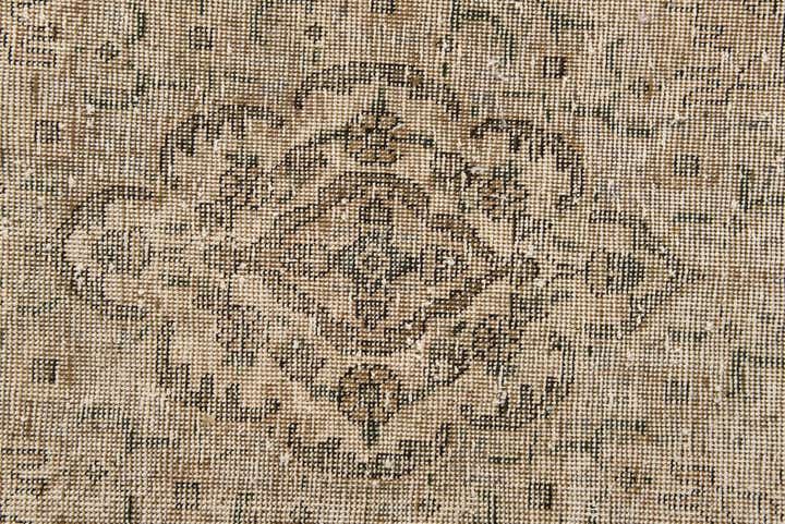 195cm x 285cm Hand Knotted Ultra Vintage Persian Wool Rug