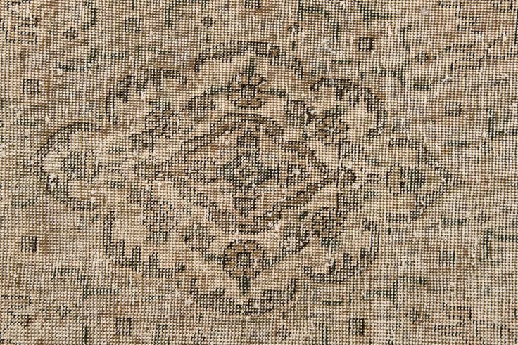 Detail image of 6' 4 x 9' 5 Hand Knotted Ultra Vintage Persian Wool Rug