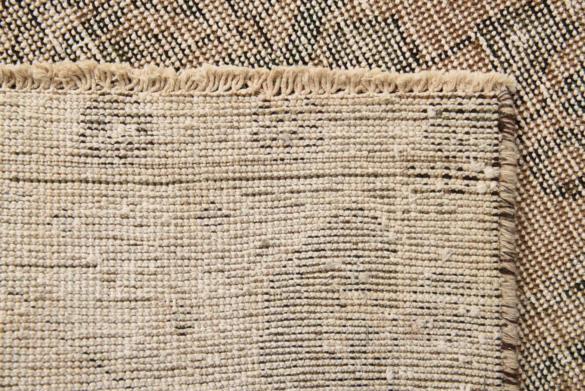 195cm x 285cm Hand Knotted Ultra Vintage Persian Wool Rug