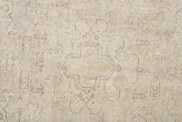 6' 3 x 9' 3 Hand Knotted Ultra Vintage Persian Wool Rug