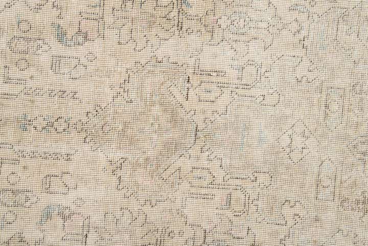 6' 3 x 9' 3 Hand Knotted Ultra Vintage Persian Wool Rug
