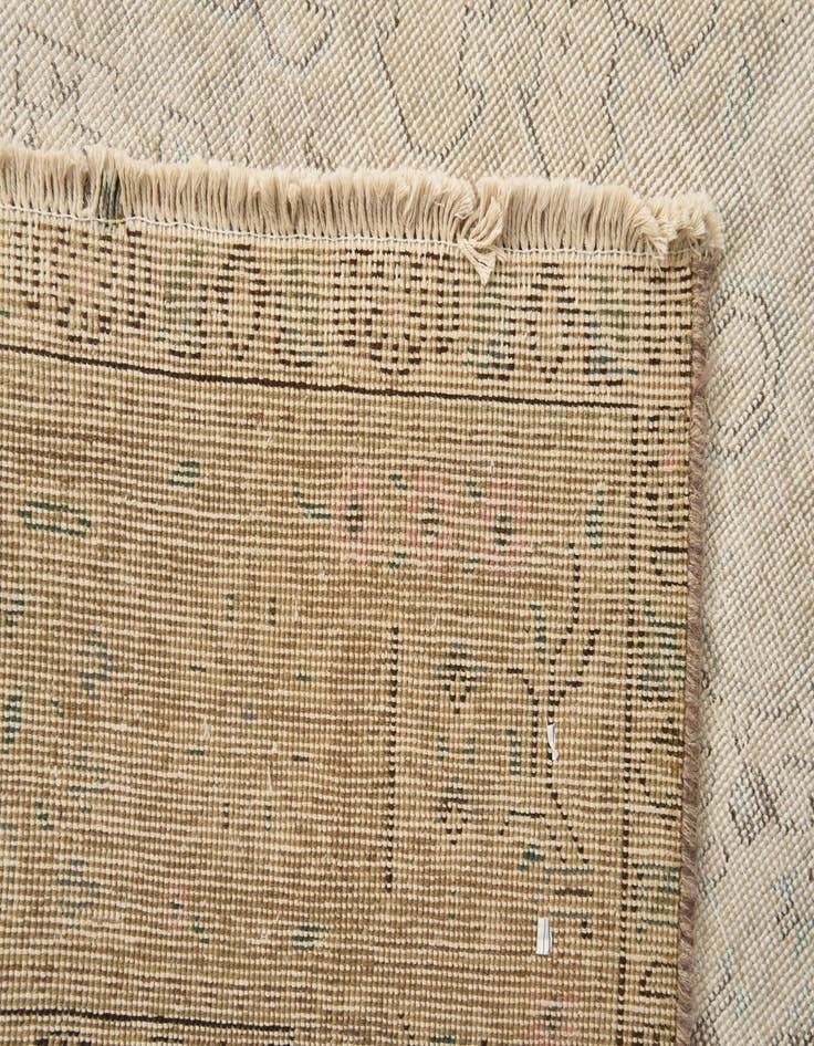 Detail image of 6' 3 x 9' 3  Hand Knotted Ultra Vintage Persian Wool Rug