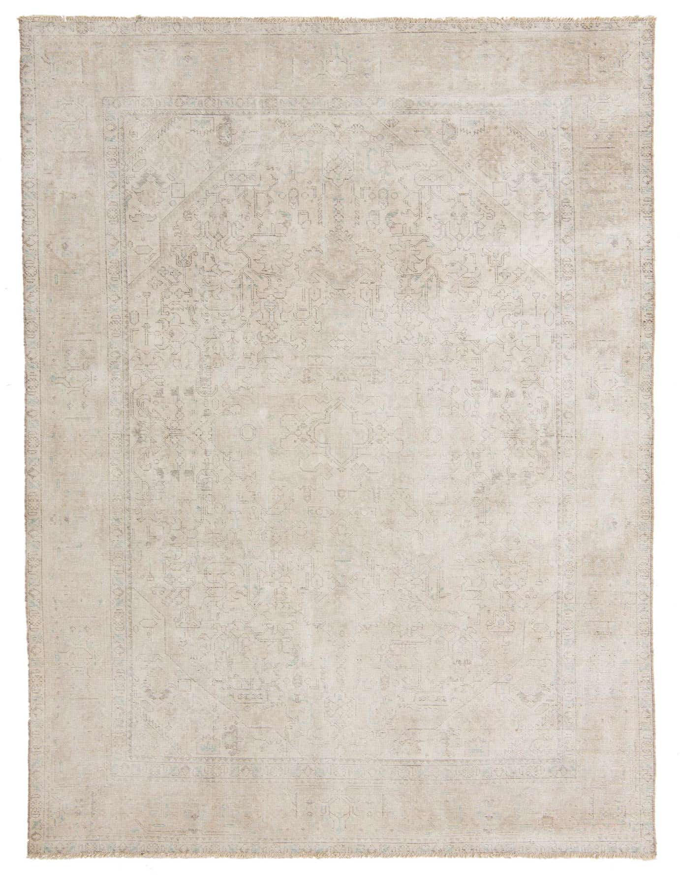 Primary image 6' 3 x 9' 3  Hand Knotted Ultra Vintage Persian Wool Rug