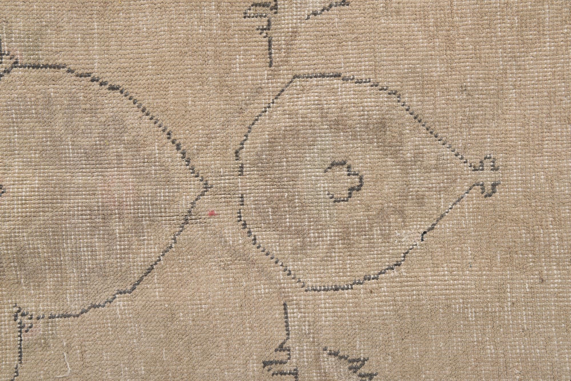 10' x 13' Hand Knotted Ultra Vintage Persian Wool Rug