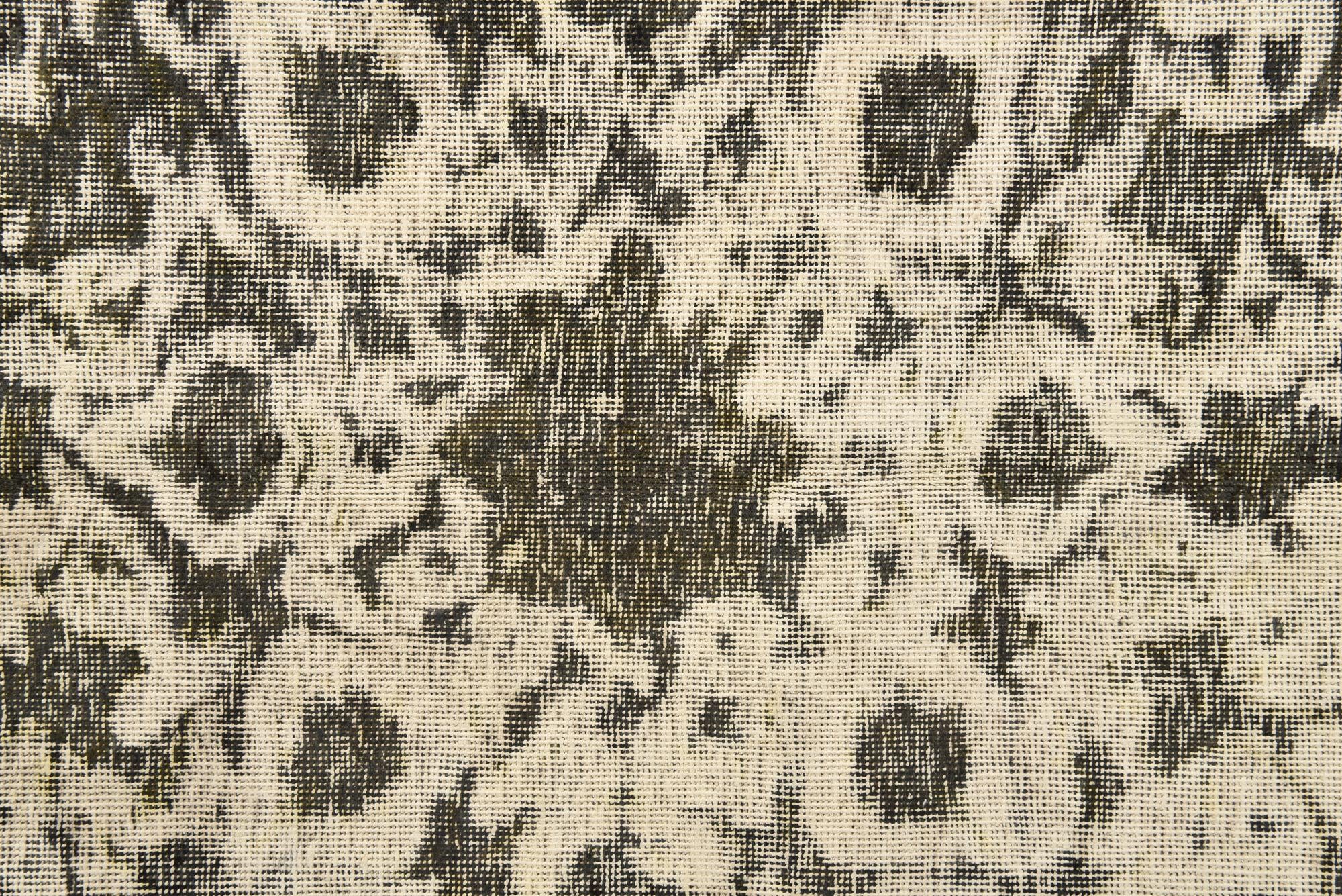 9' 2 x 12' Hand Knotted Ultra Vintage Persian Wool Rug