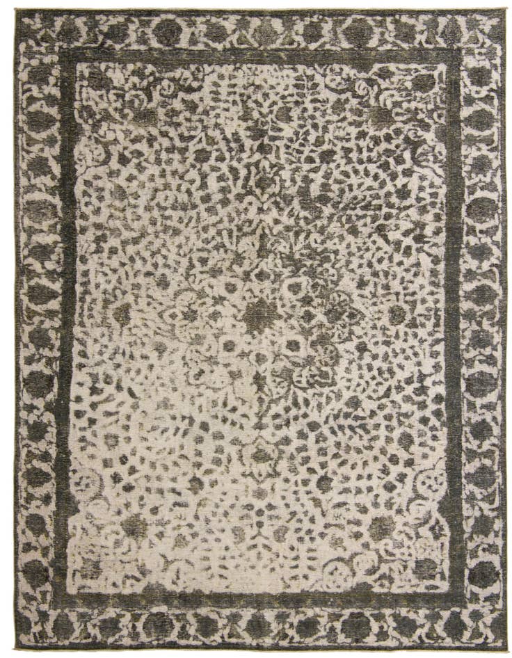 Detail image of 9' 2 x 12' Hand Knotted Ultra Vintage Persian Wool Rug