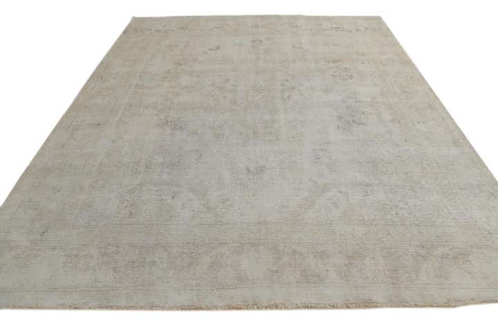 9' 3 x 12' 2 Hand Knotted Ultra Vintage Persian Wool Rug