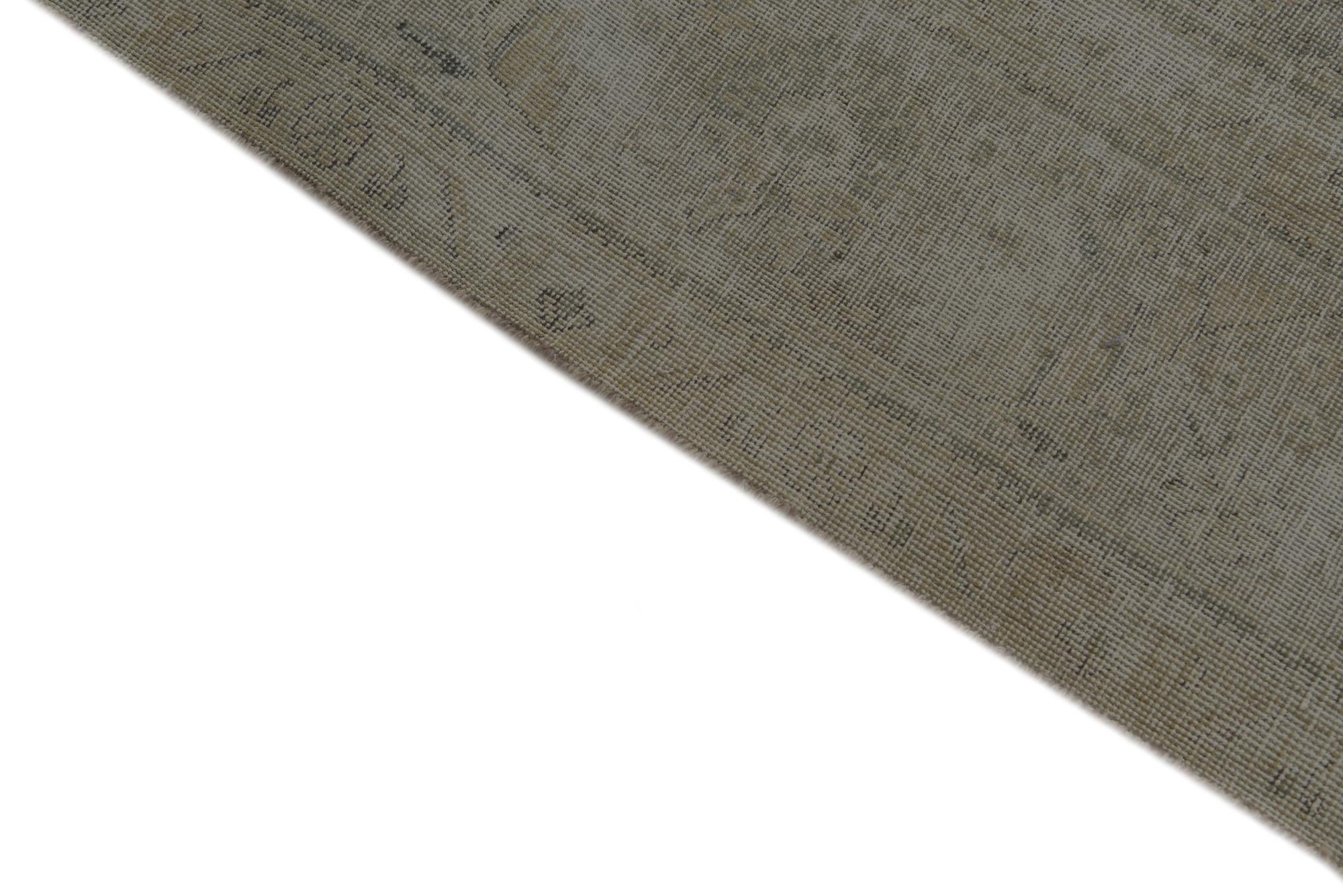9' 3 x 12' 2 Hand Knotted Ultra Vintage Persian Wool Rug