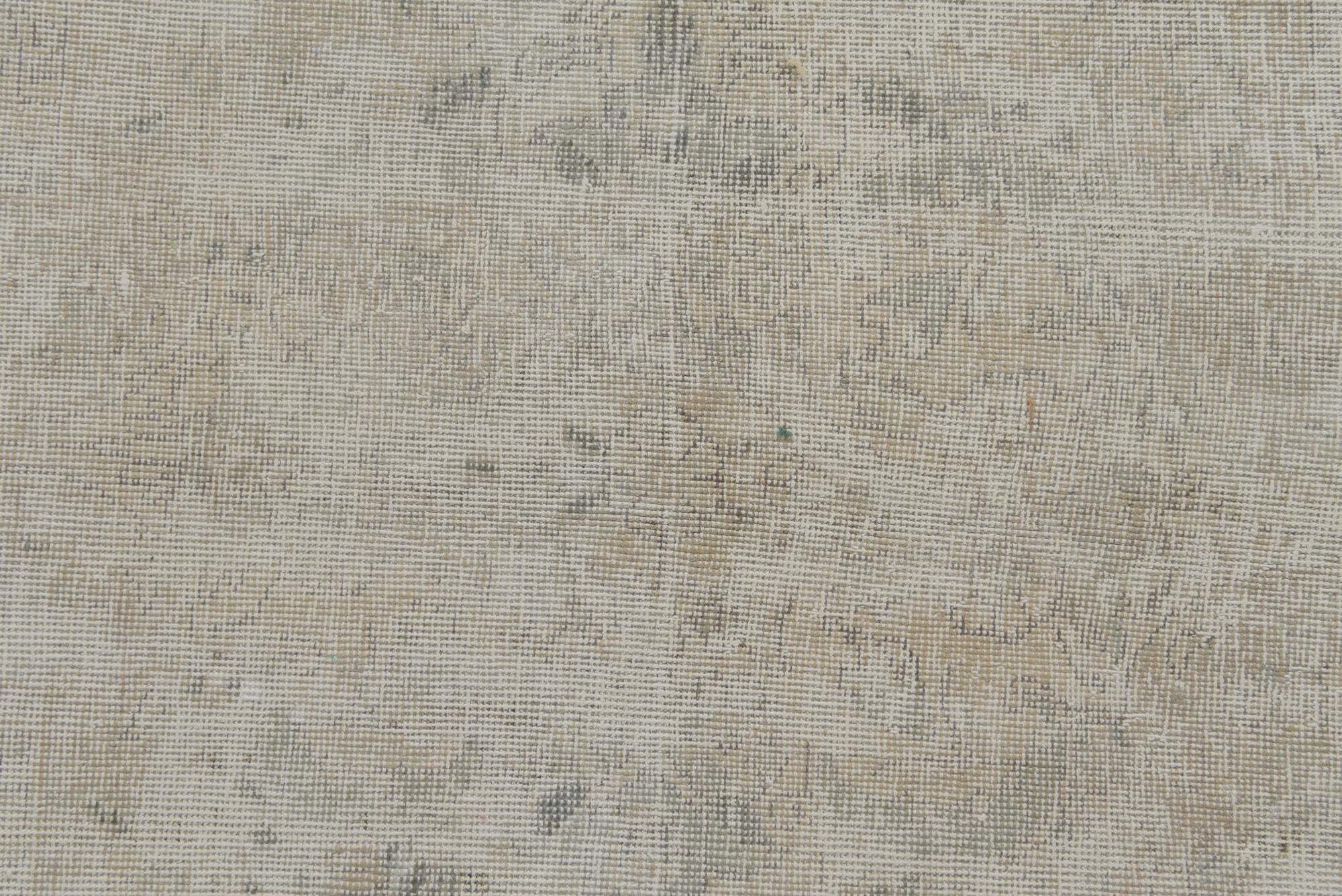 9' 3 x 12' 2 Hand Knotted Ultra Vintage Persian Wool Rug