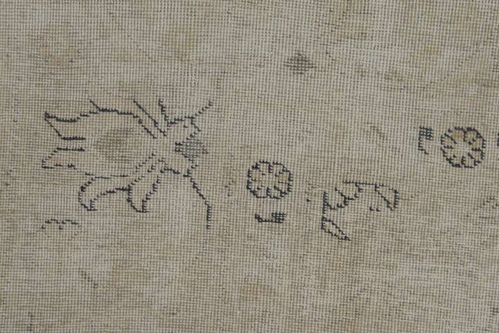 9' 3 x 12' 2 Hand Knotted Ultra Vintage Persian Wool Rug