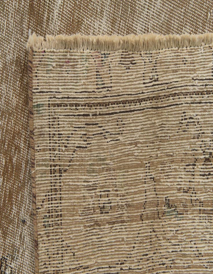 Detail image of 9' 3 x 12' 6  Hand Knotted Ultra Vintage Persian Wool Rug