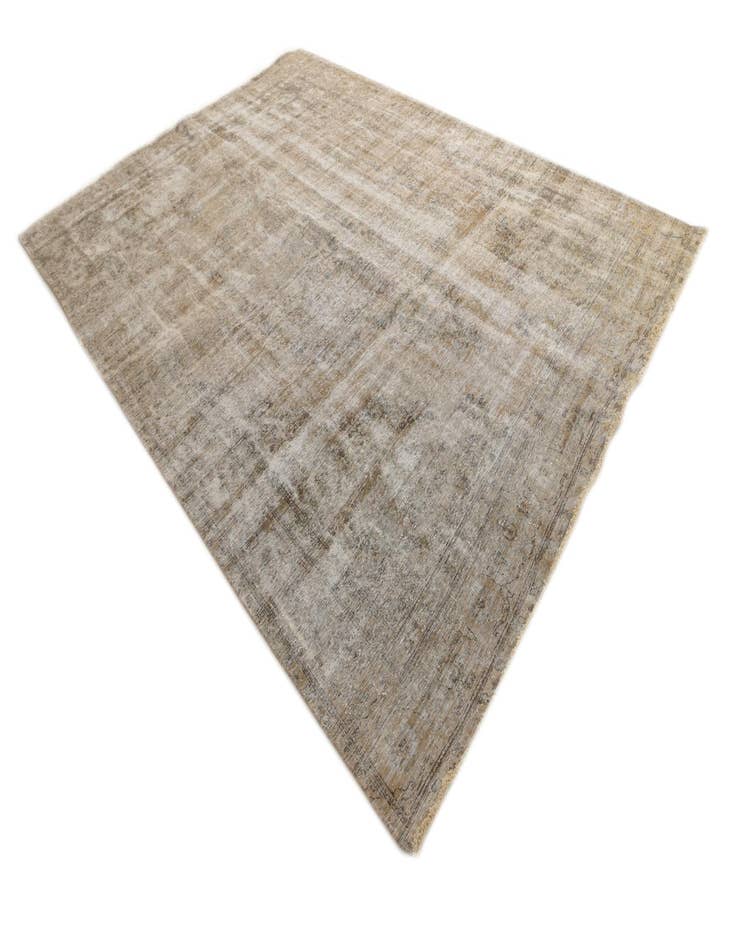 Detail image of 9' 3 x 12' 6  Hand Knotted Ultra Vintage Persian Wool Rug