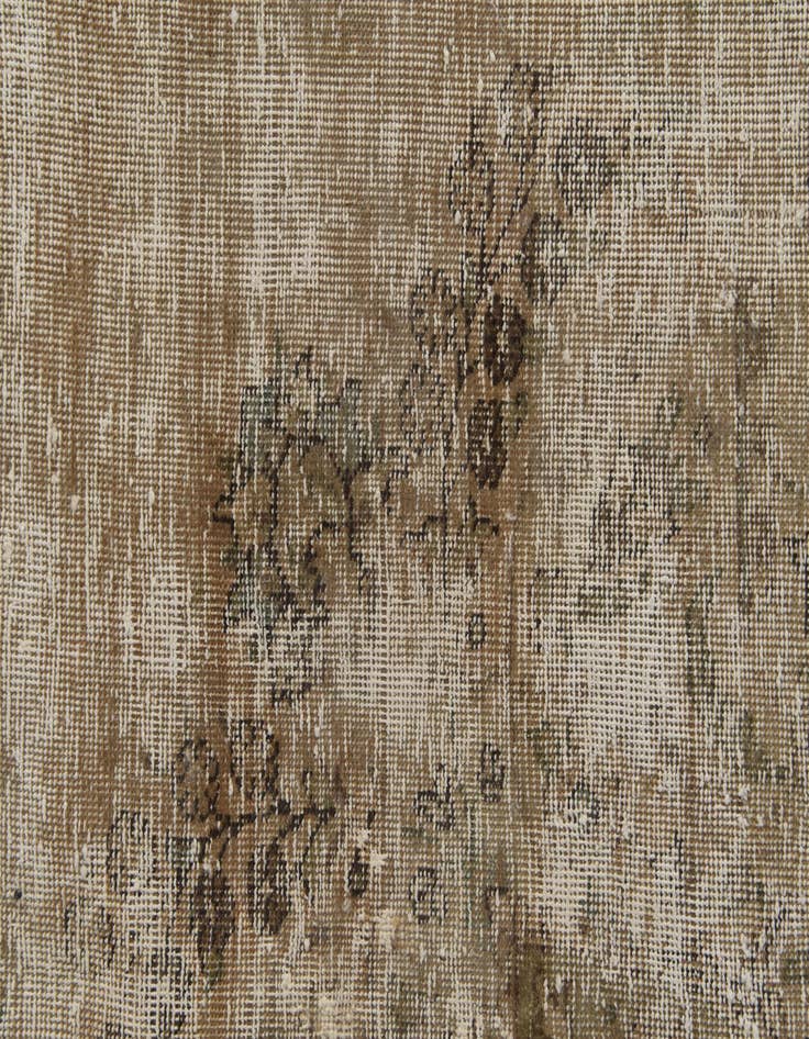 Detail image of 9' 3 x 12' 6  Hand Knotted Ultra Vintage Persian Wool Rug
