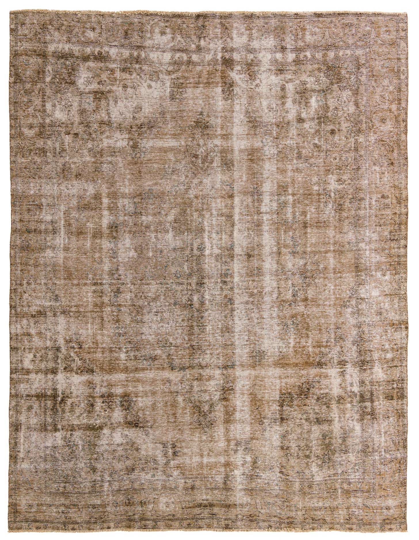 Primary image 9' 3 x 12' 6  Hand Knotted Ultra Vintage Persian Wool Rug