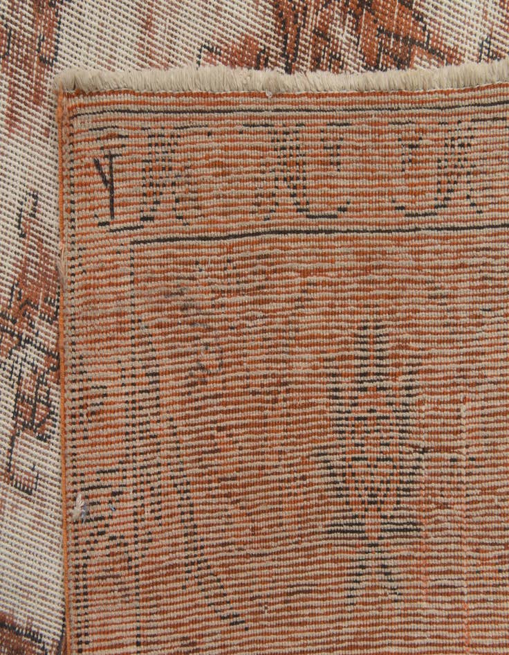 Detail image of 9' 4 x 13'  Hand Knotted Ultra Vintage Persian Wool Rug