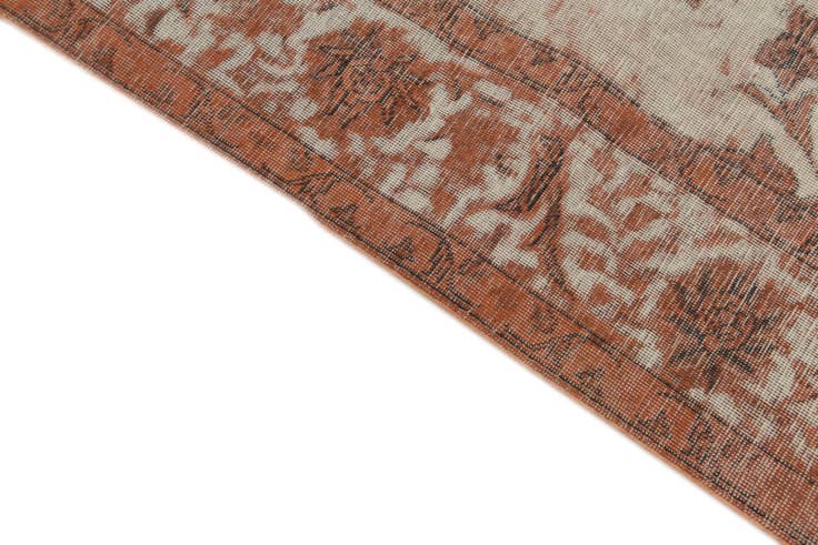 Detail image of 9' 4 x 13' Hand Knotted Ultra Vintage Persian Wool Rug