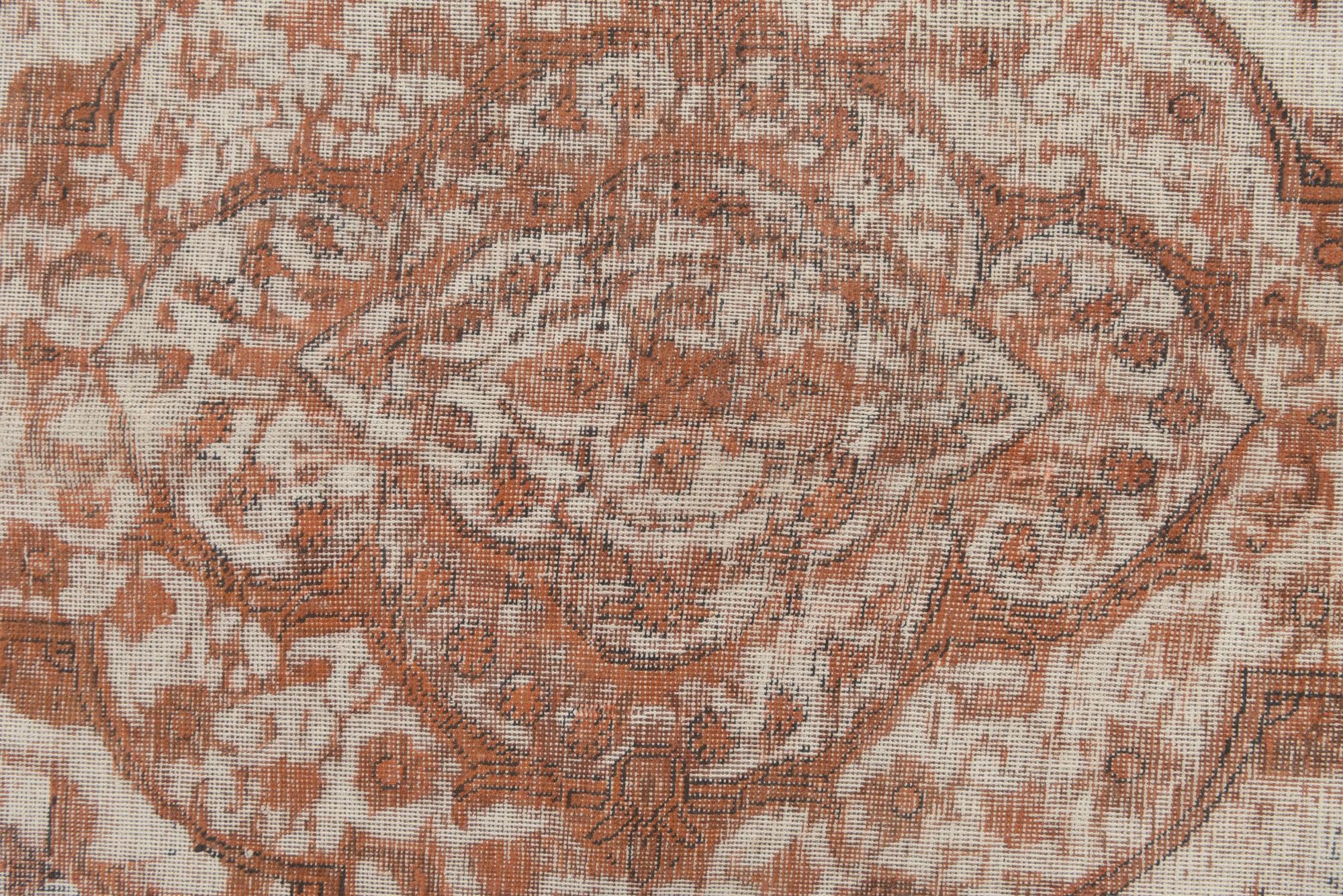 9' 4 x 13' Hand Knotted Ultra Vintage Persian Wool Rug