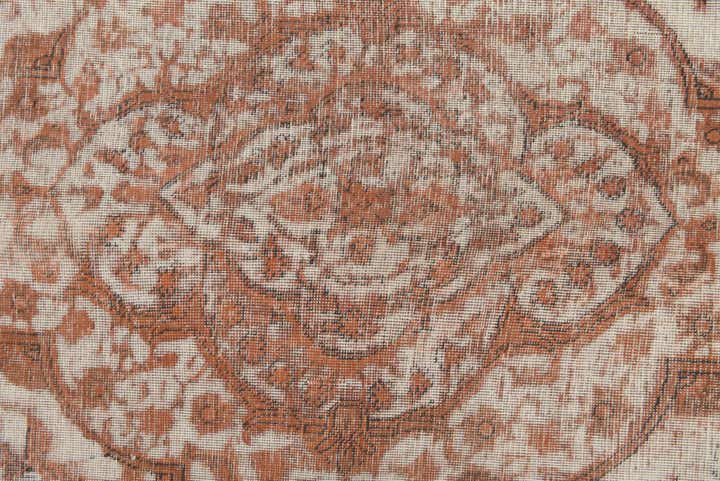 9' 4 x 13' Hand Knotted Ultra Vintage Persian Wool Rug