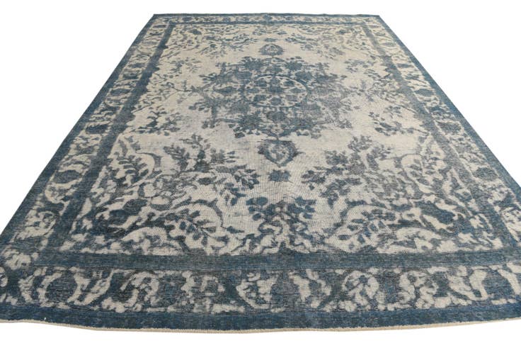 Detail image of 9' 4 x 12' 10 Hand Knotted Ultra Vintage Persian Wool Rug