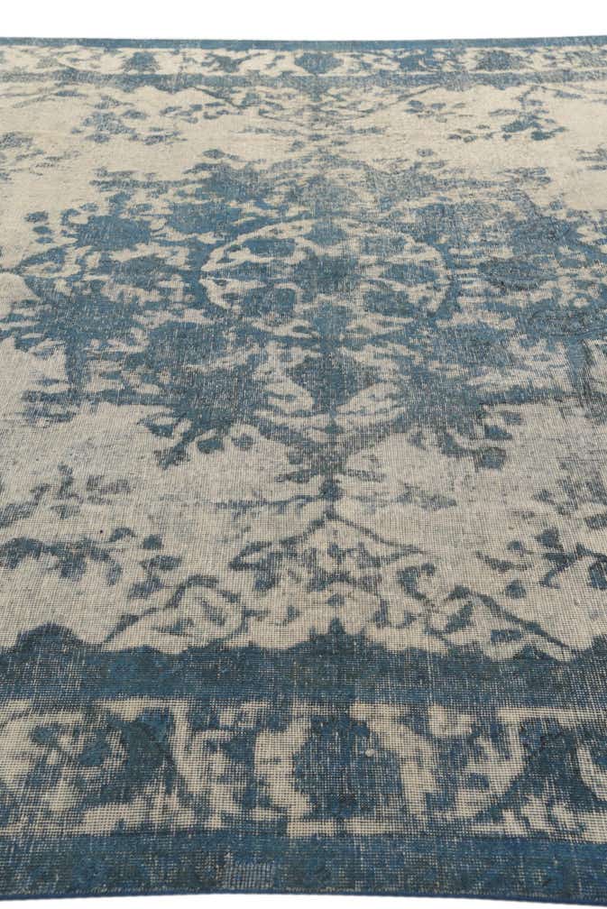 9' 4 x 12' 10 Hand Knotted Ultra Vintage Persian Wool Rug