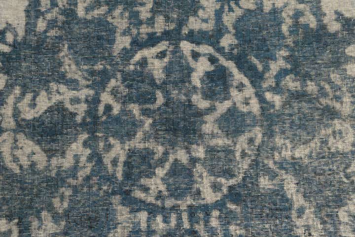 9' 4 x 12' 10 Hand Knotted Ultra Vintage Persian Wool Rug