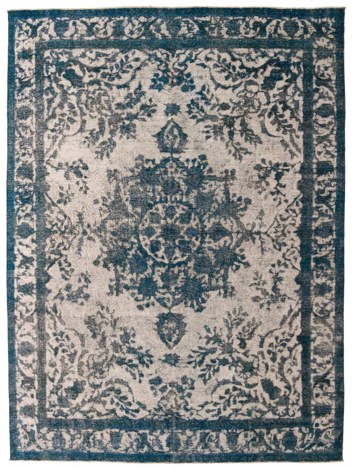 Detail image of 9' 4 x 12' 10 Hand Knotted Ultra Vintage Persian Wool Rug