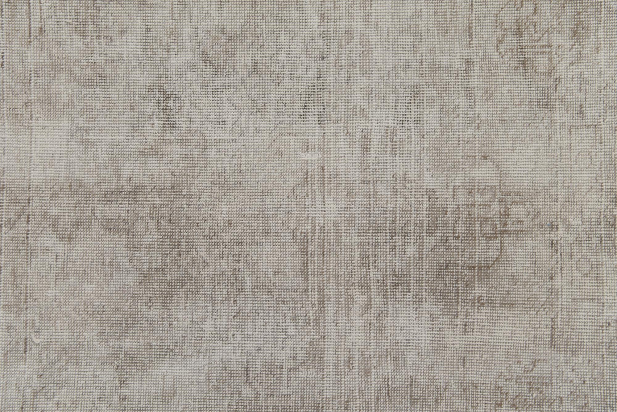 8' 10 x 12' 3 Hand Knotted Ultra Vintage Persian Wool Rug