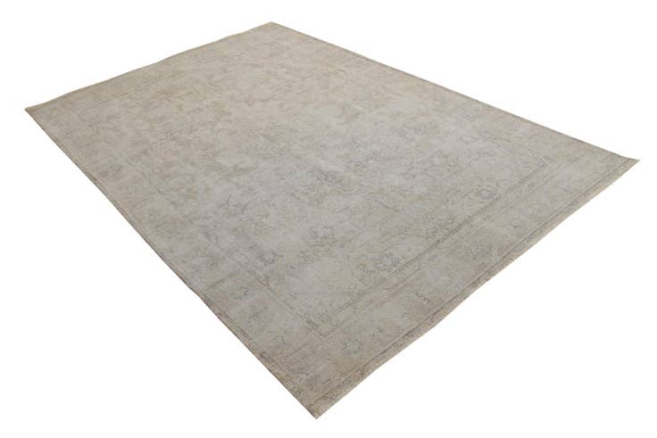 Detail image of 6' 4 x 9' 4 Hand Knotted Ultra Vintage Persian Wool Rug