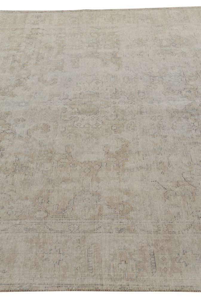 6' 4 x 9' 4 Hand Knotted Ultra Vintage Persian Wool Rug