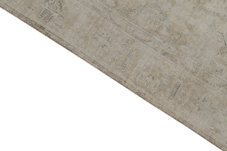 Detail image of 6' 4 x 9' 4 Hand Knotted Ultra Vintage Persian Wool Rug