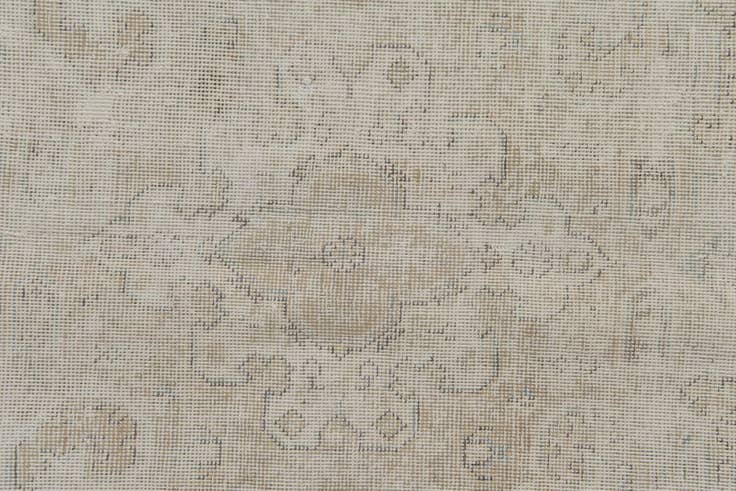 Detail image of 6' 4 x 9' 4 Hand Knotted Ultra Vintage Persian Wool Rug