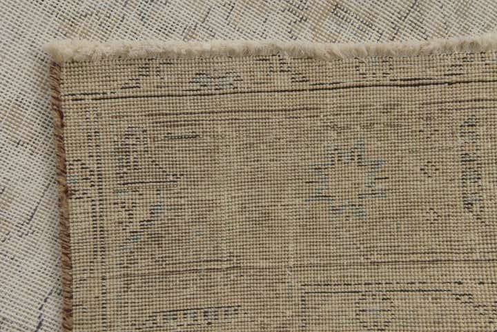6' 4 x 9' 4 Hand Knotted Ultra Vintage Persian Wool Rug