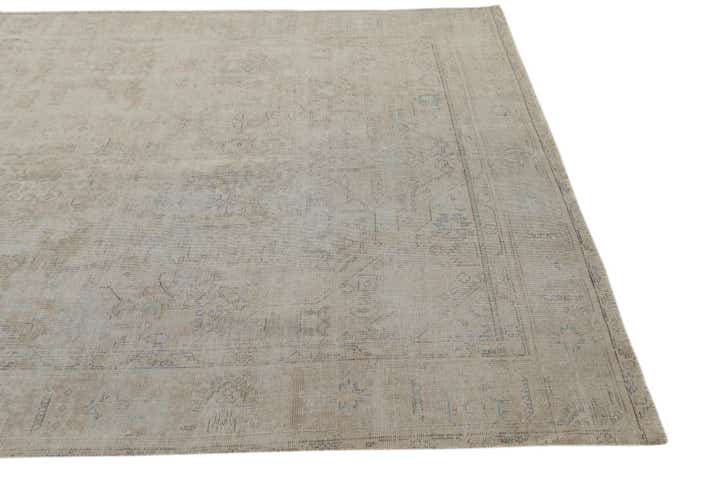 6' 4 x 9' 4 Hand Knotted Ultra Vintage Persian Wool Rug