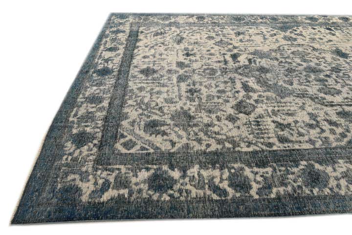 9' 6 x 12' 9 Hand Knotted Ultra Vintage Persian Wool Rug