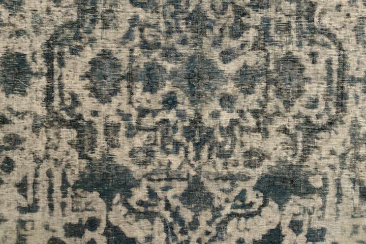 9' 6 x 12' 9 Hand Knotted Ultra Vintage Persian Wool Rug