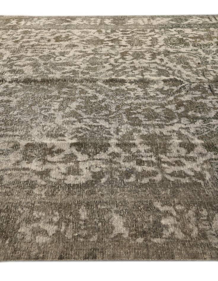 Detail image of 9' 5 x 12' 9  Hand Knotted Ultra Vintage Persian Wool Rug