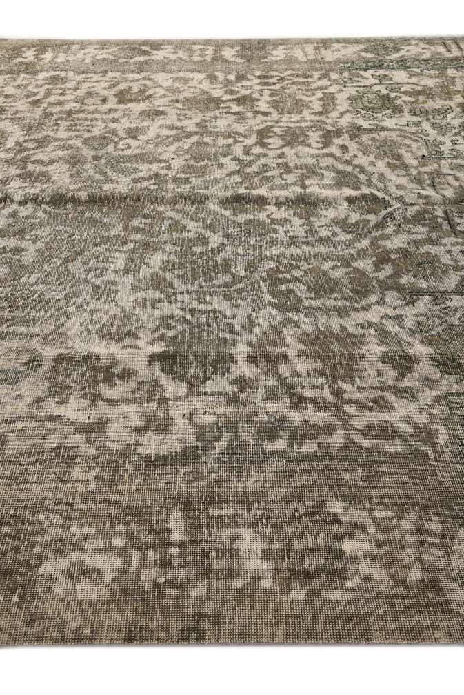 9' 5 x 12' 9 Hand Knotted Ultra Vintage Persian Wool Rug
