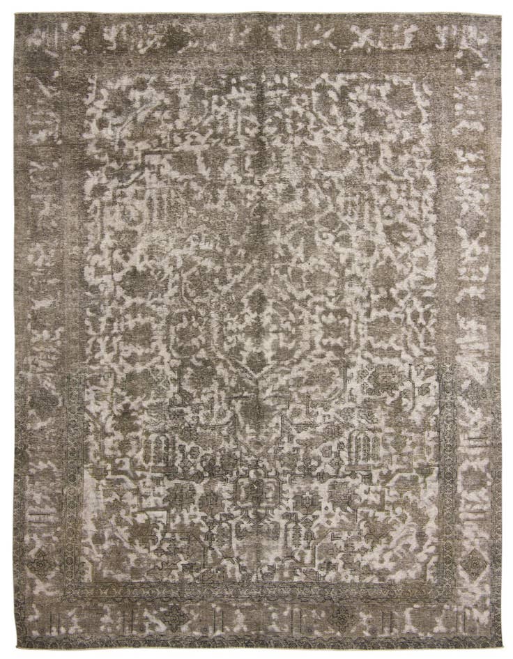 Detail image of 9' 5 x 12' 9 Hand Knotted Ultra Vintage Persian Wool Rug