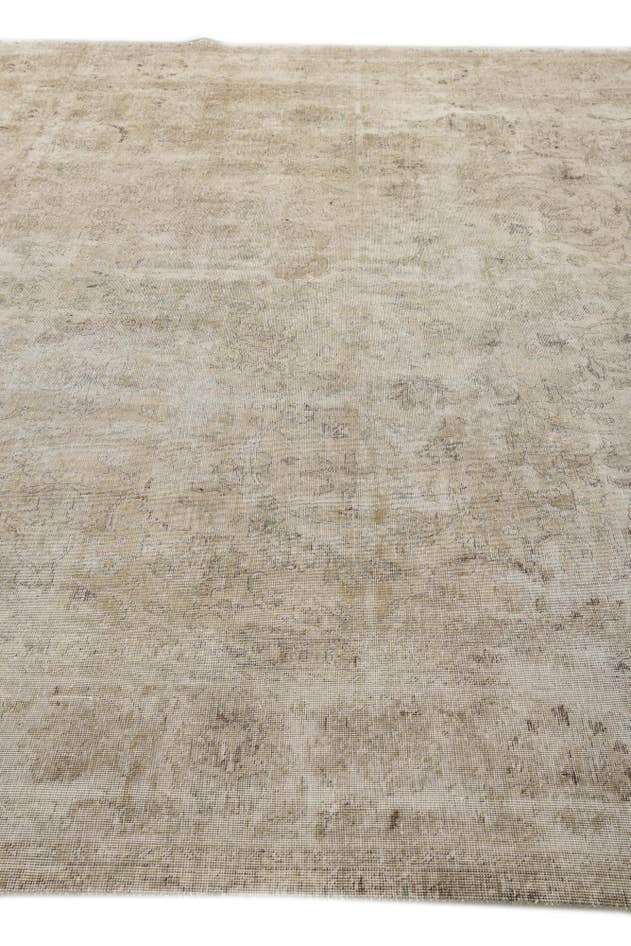 Detail image of 9' 2 x 12' 7 Hand Knotted Ultra Vintage Persian Wool Rug