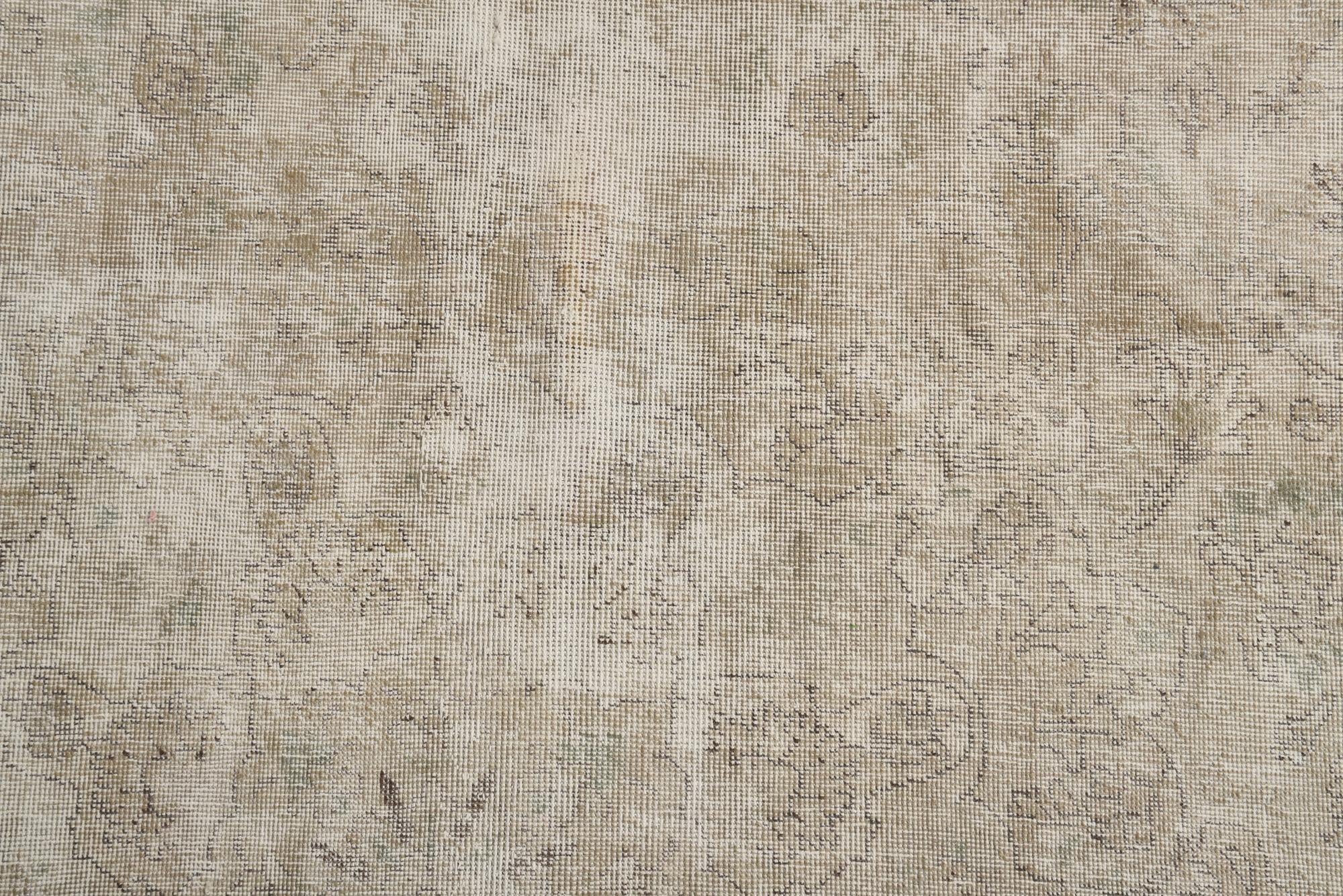 9' 2 x 12' 7 Hand Knotted Ultra Vintage Persian Wool Rug