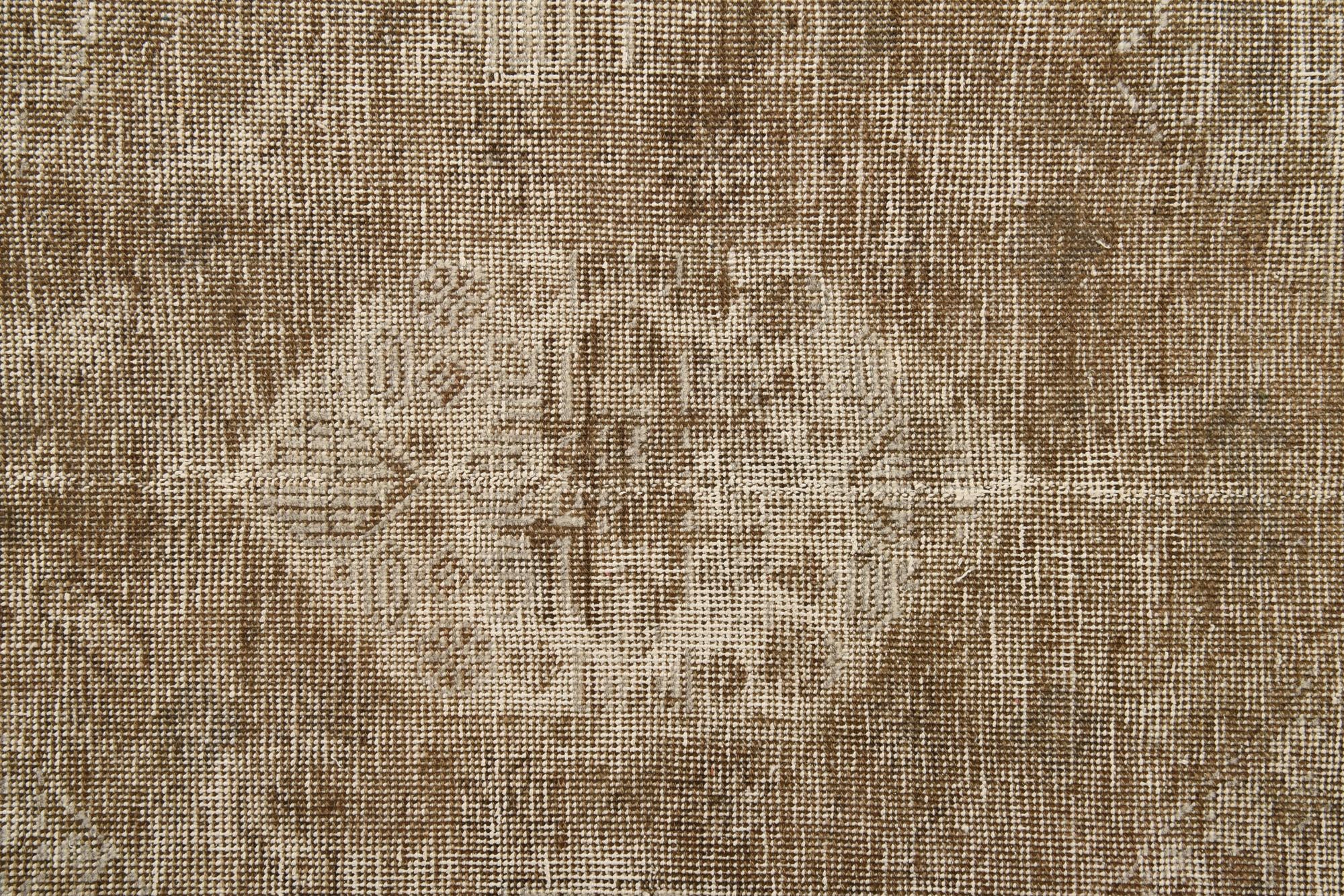 6' 6 x 9' 5 Hand Knotted Ultra Vintage Persian Wool Rug