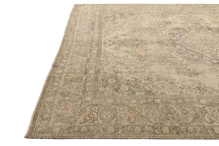 8' 3 x 11' 7 Hand Knotted Ultra Vintage Persian Wool Rug