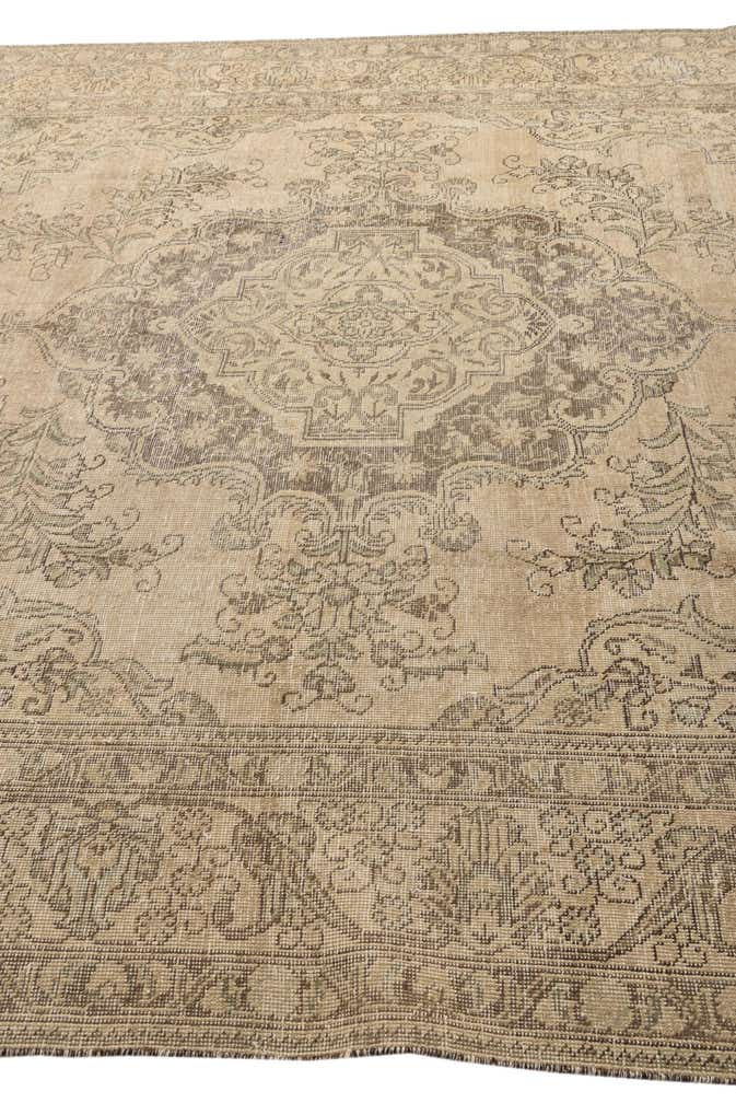 8' 3 x 11' 7 Hand Knotted Ultra Vintage Persian Wool Rug