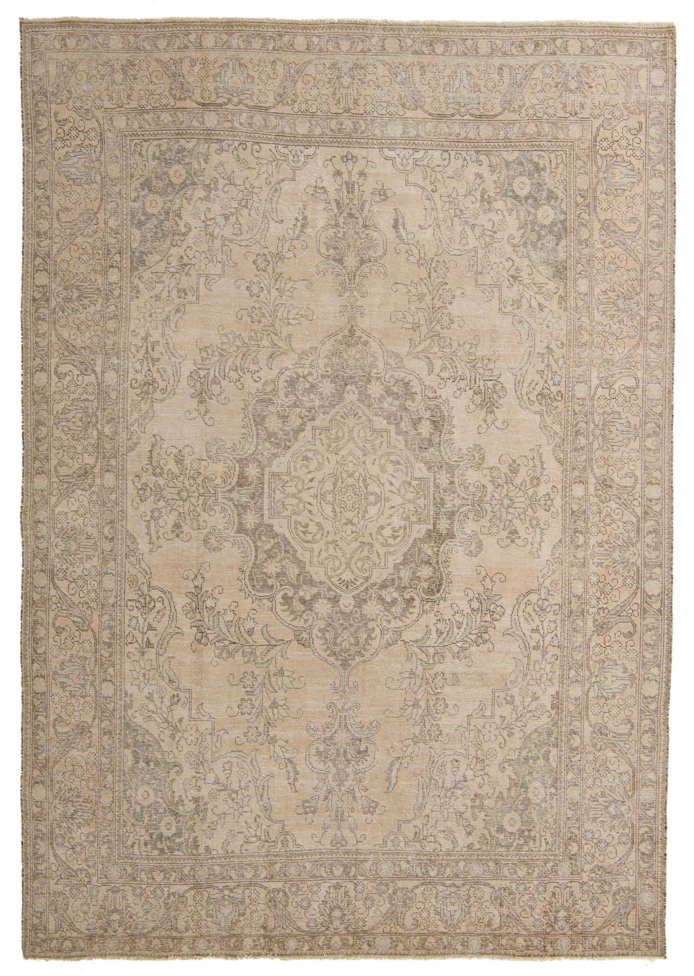 8' 3 x 11' 7 Hand Knotted Ultra Vintage Persian Wool Rug