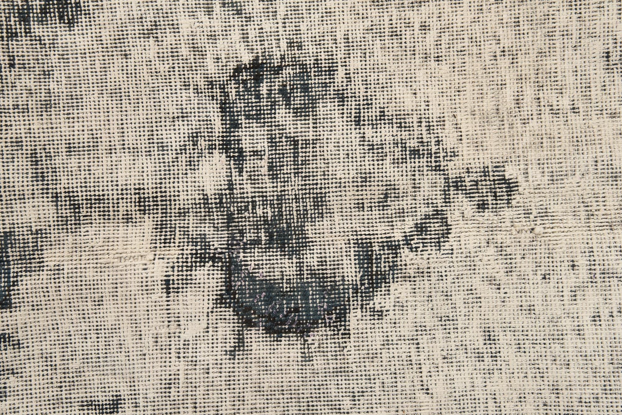 9' x 11' 9 Hand Knotted Ultra Vintage Persian Wool Rug